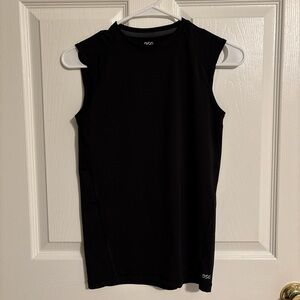 DSG Girls Black Muscle Tank XL (14-16)